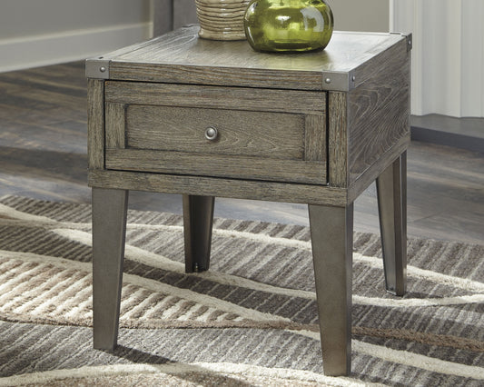 Chazney Rectangular End Table