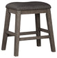 Caitbrook Upholstered Stool (2/CN)