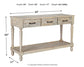 Shawnalore Sofa Table