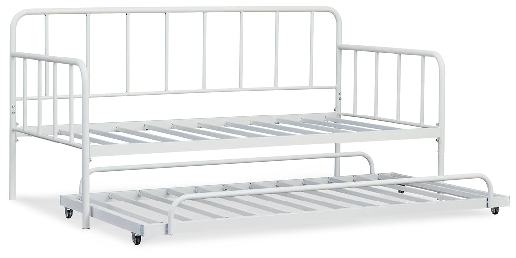 Trentlore Twin Metal Day Bed with Trundle