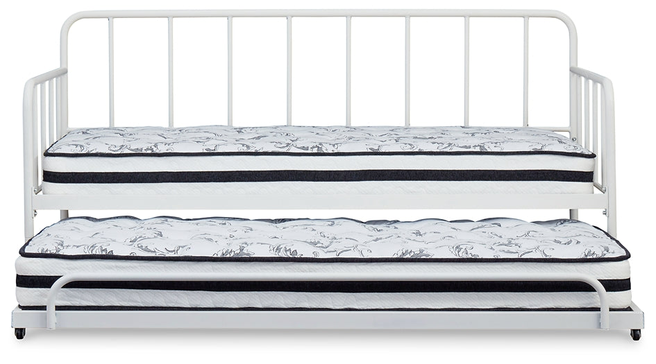 Trentlore Twin Metal Day Bed with Trundle