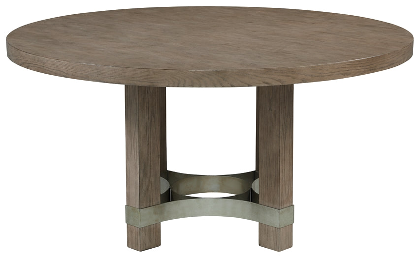 Chrestner Round Dining Room Table