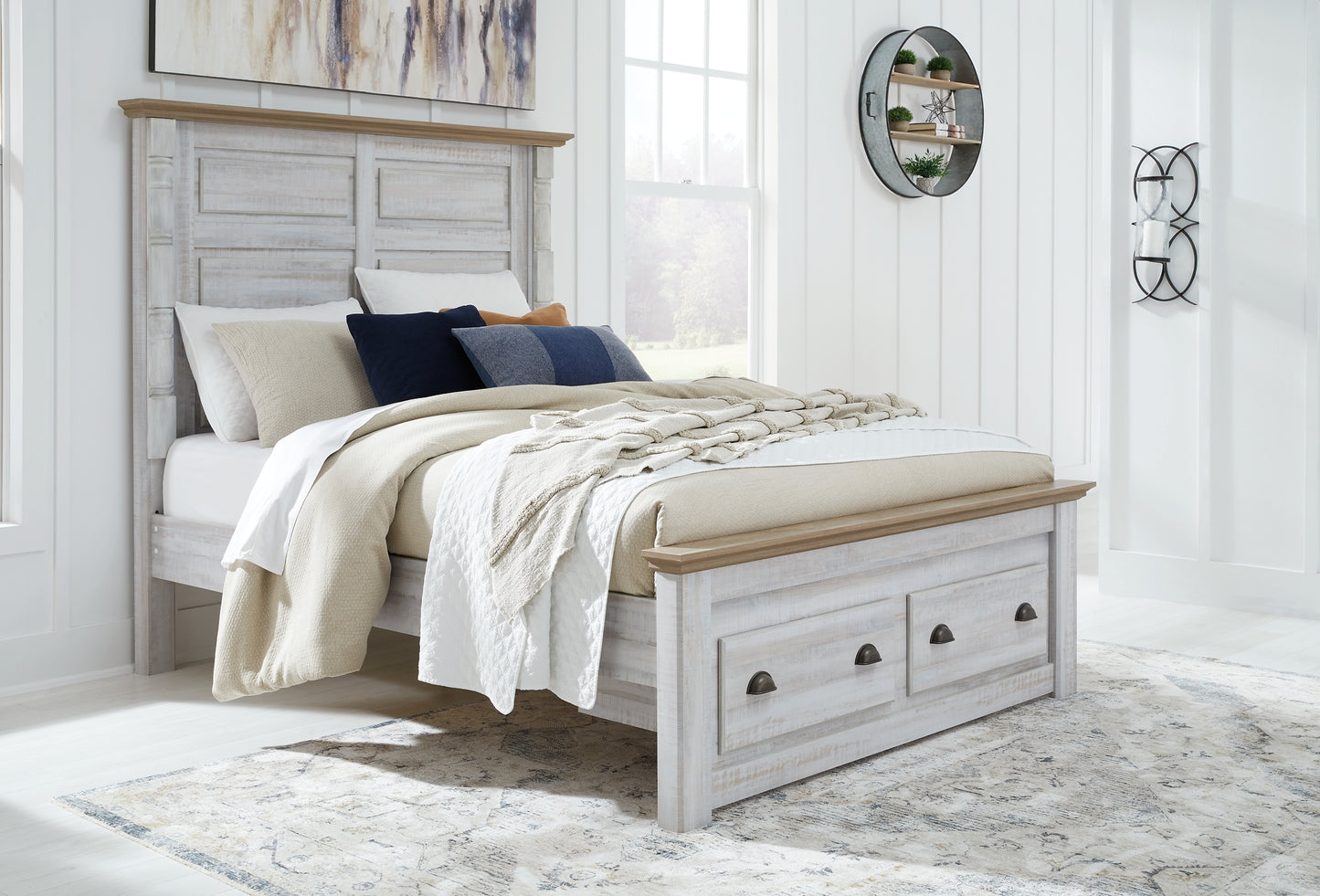 Haven Bay  Panel Storage Bed