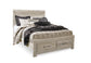 Bellaby  Platform Bed With 2 Storage Drawers With Mirrored Dresser And Chest