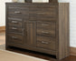 Juararo King/California King Panel Headboard with Dresser