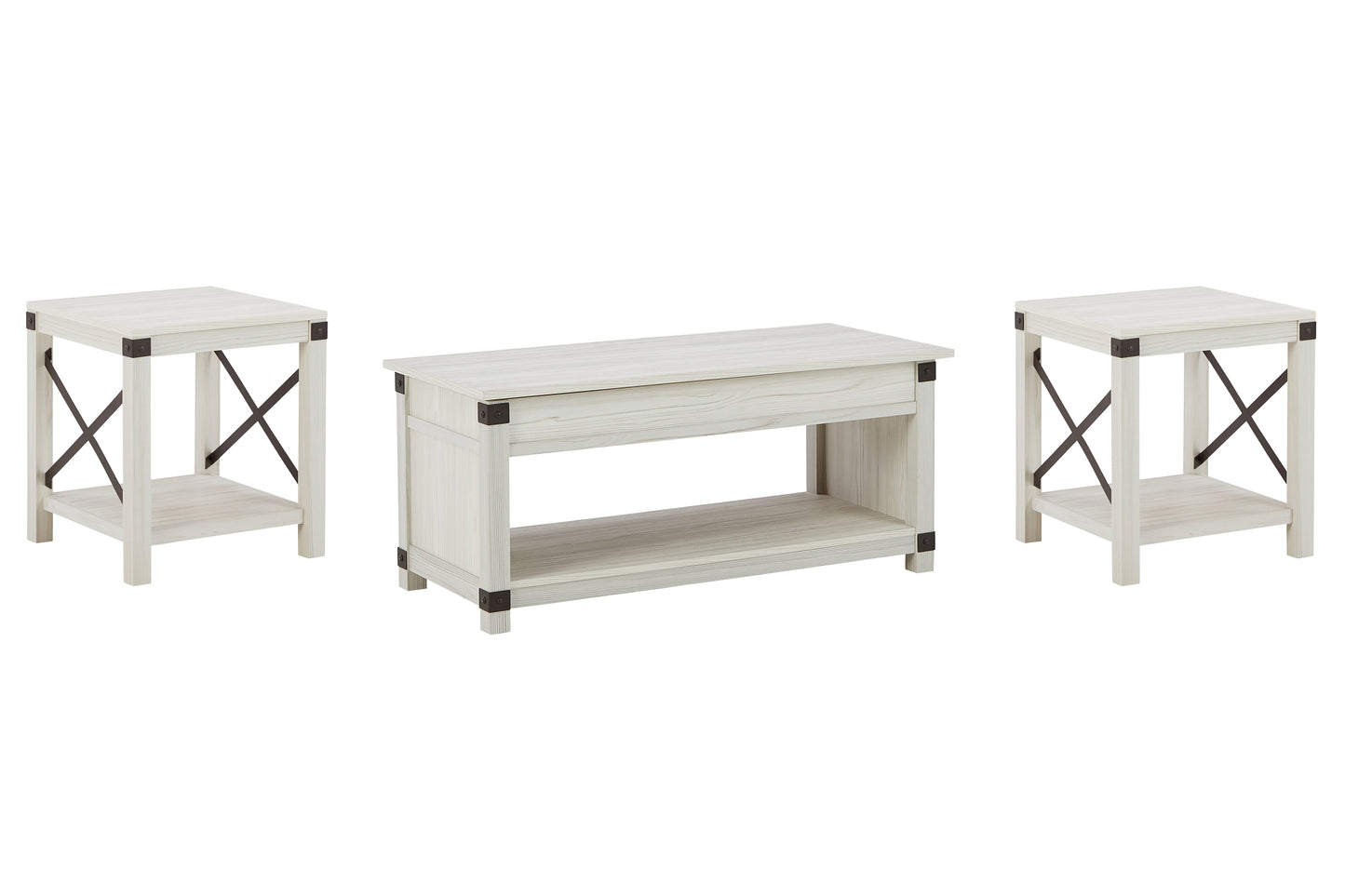 Bayflynn Coffee Table with 2 End Tables