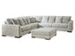 Regent Park 5-Piece Sectional with Ottoman