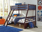 Halanton Twin over Full Bunk Bed