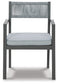 Eden Town Arm Chair With Cushion (2/CN)