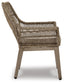 Beach Front Arm Chair With Cushion (2/CN)