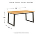 Town Wood Dining Table Set (3/CN)