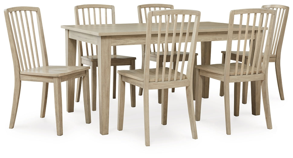 Gleanville Dining Table and 6 Chairs