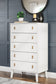 Aprilyn Twin Bookcase Headboard with Dresser, Chest and 2 Nightstands