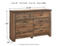 Trinell King Panel Bed with Dresser