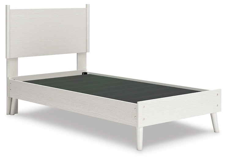 Aprilyn Twin Panel Bed with Dresser