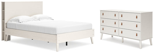 Aprilyn Full Bookcase Bed with Dresser