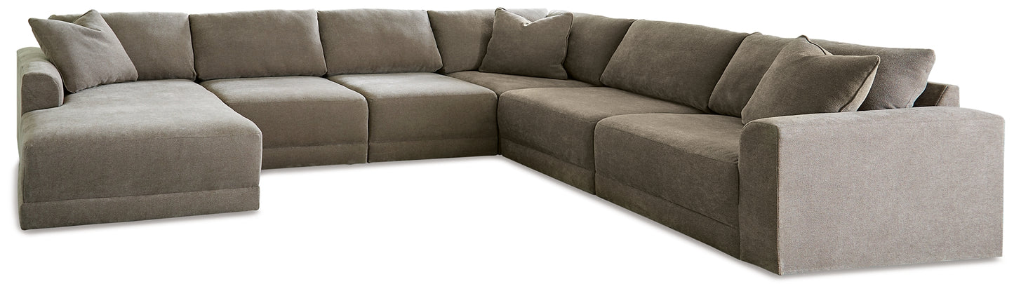 Raeanna 6-Piece Sectional with Chaise