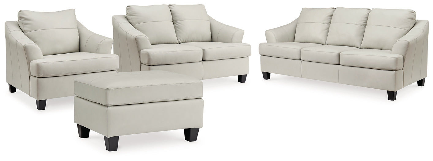 Genoa Sofa, Loveseat, Chair and Ottoman