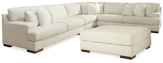 Zada 4-Piece Sectional with Ottoman