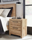 Hyanna Twin Panel Bed with Mirrored Dresser, Chest and 2 Nightstands