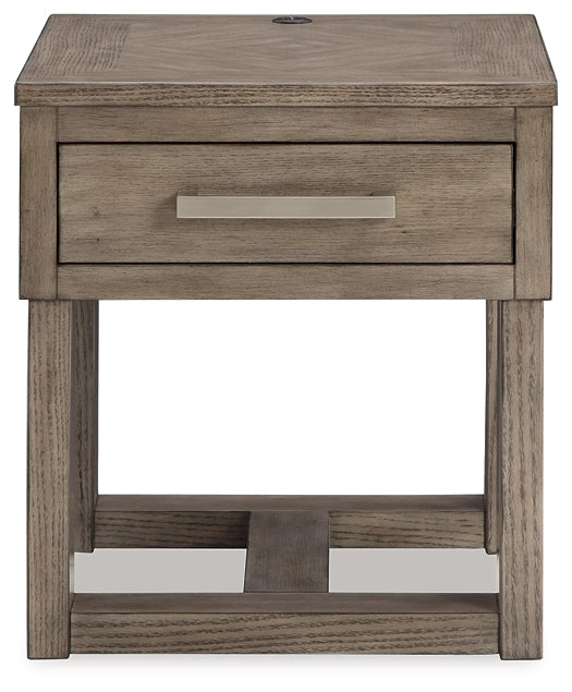 Loyaska Rectangular End Table