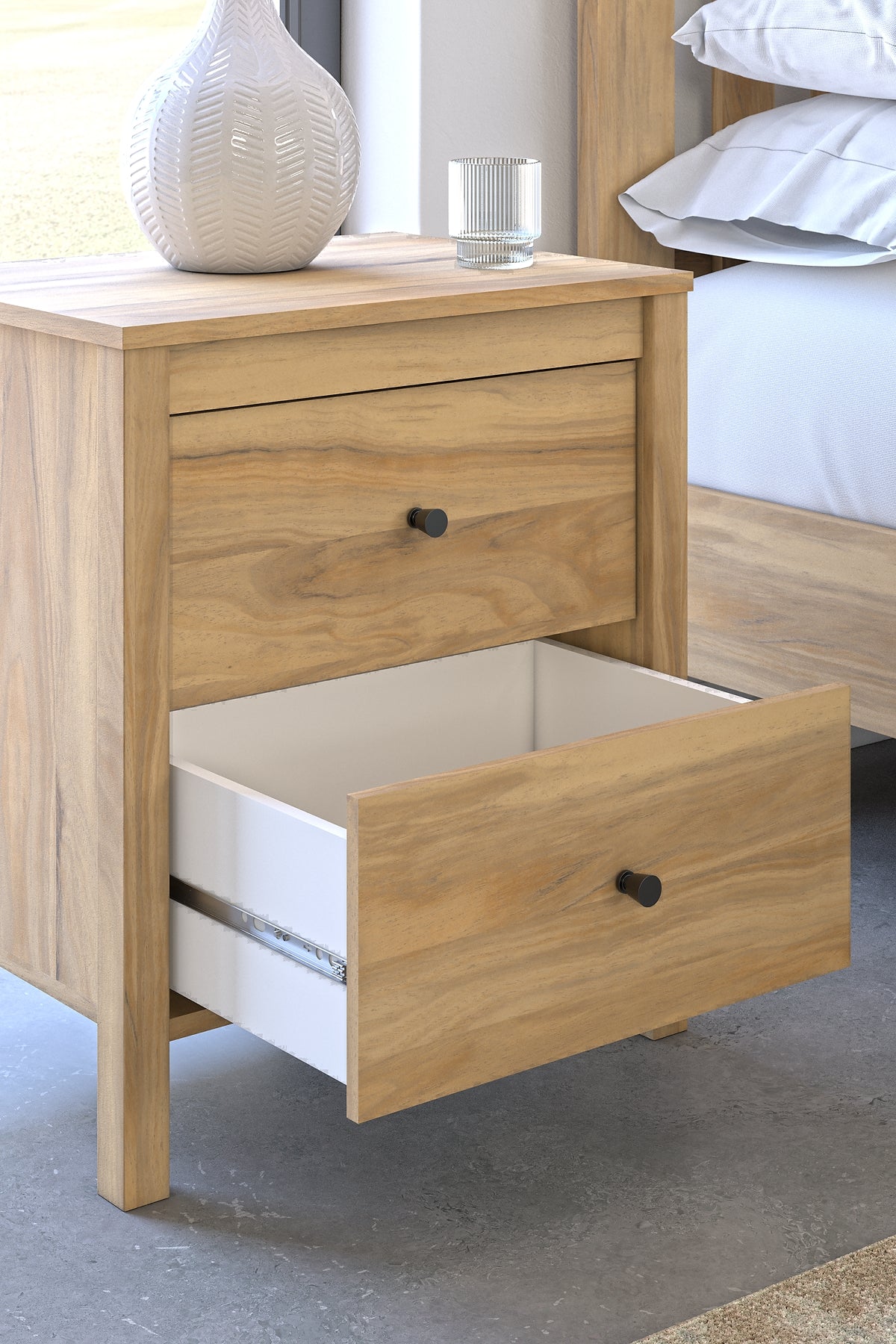 Bermacy Two Drawer Night Stand