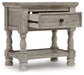 Harrastone One Drawer Night Stand