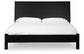 Danziar Queen Panel Bed with Mirrored Dresser, Chest and 2 Nightstands