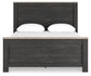 Nanforth Queen Panel Bed with Dresser and Nightstand