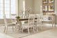 Shaybrock Dining Table and 6 Chairs with Storage