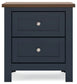 Landocken Full Panel Bed with Mirrored Dresser, Chest and 2 Nightstands