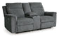 Barnsana DBL REC PWR Loveseat w/Console