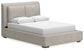 Cabalynn Queen Upholstered Bed with Dresser and Nightstand