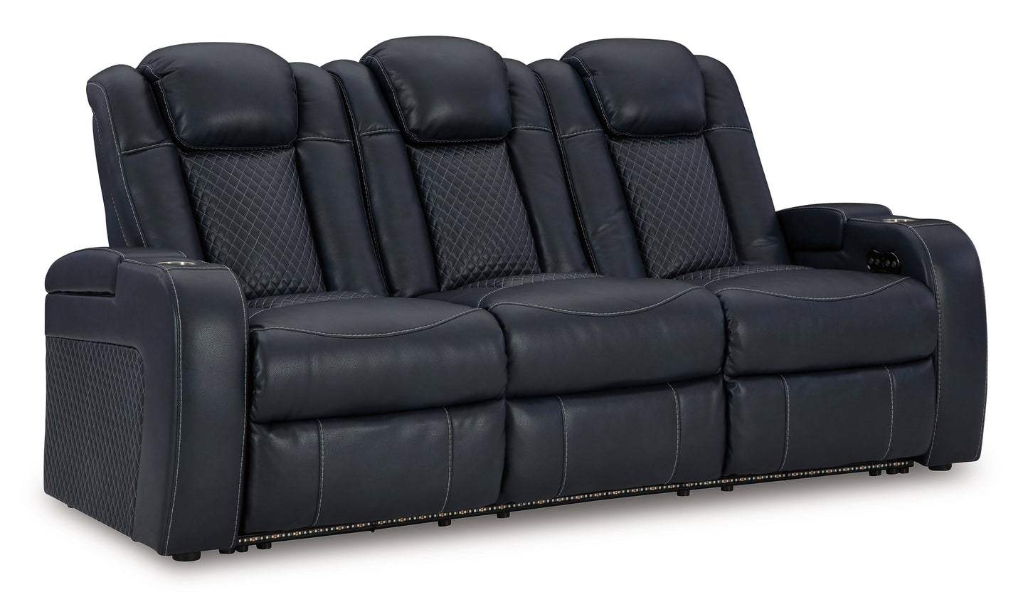 Fyne-Dyme PWR REC Sofa with ADJ Headrest