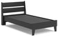 Socalle Twin Panel Platform Bed with Dresser and Chest