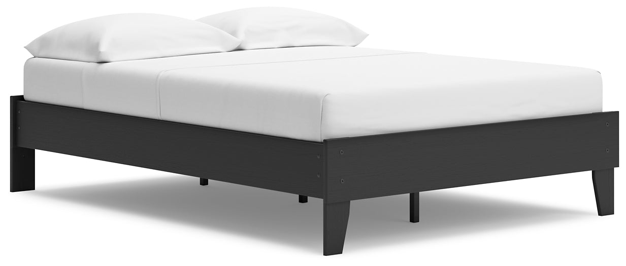 Socalle Full Platform Bed with Dresser