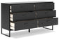 Socalle Twin Platform Bed with Dresser and Chest