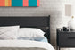 Socalle Full Panel Headboard with 2 Nightstands