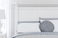 Mollviney Full Panel Headboard with 2 Nightstands