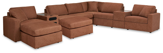 Modmax 8-Piece Sectional with Ottoman