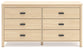 Cabinella Full Platform Panel Bed with Dresser and Chest