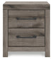 Graystorm Two Drawer Night Stand