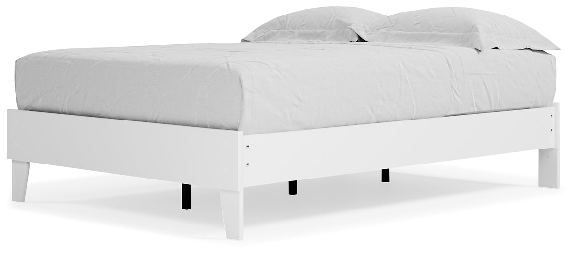 Piperton Full Platform Bed with Dresser, Chest and Nightstand