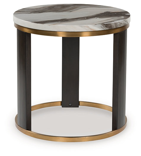 Jazmore Round End Table